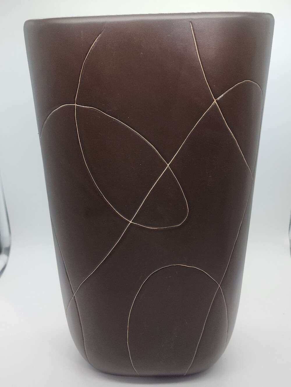 Brown Ceramic Vase Contemporary Cottagecore Y2K (2)